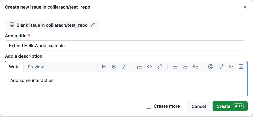 Fig. 33. Adding the item/issue details